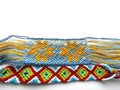 Bracelet woven colorful friendship bracelet netting