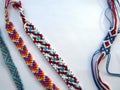 Bracelet woven thread colorful friendship bracelet