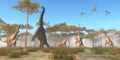 Brachiosaurus Browsing