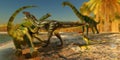 Brachiosaurus Dinosaur Attack