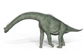 The big Brachiosaurus, 3D Illustration