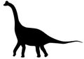 Brachiosaurus silhouette