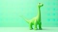Brachiosaurus toy takes center stage, captivating the imagination of children and adults alike. Royalty Free Stock Photo