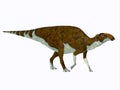 Brachylophosaurus Dinosaur Side Profile