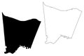 Bracken County, Kentucky U.S. county, United States of America, USA, U.S., US map vector illustration, scribble sketch Bracken