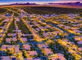 Bracken neighborhood in Las Vegas, Nevada USA.