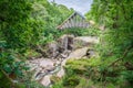 Bracklinn Falls, scenic nature landscape near Callander, small town in the council area of Stirling, Scotland.