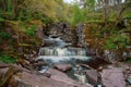 Bracklinn Falls are a series of waterfalls in Scotland, UK