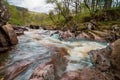 Bracklinn Falls are a series of waterfalls in Scotland, UK