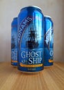 Cans of Adnams Ghost Ship Pale Ale