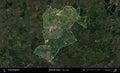 Bracknell Forest highlighted, United Kingdom. Sentinel. July 2024 Royalty Free Stock Photo