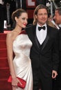 Brad Pitt, Angelina Jolie Royalty Free Stock Photo