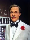 Brad Pitt wax figure