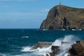 Bradda Head and Milner's Tower at Port Erin in the Isle of Man