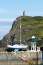 Bradda Tower Port Erin Isle Of Man. United Kingdom.