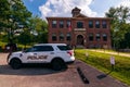 Braddock Hills, Pennsylvania, USA 8/17/2019 The Braddock Hills Borough building and police station Royalty Free Stock Photo