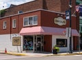 Bradford, Pennsylvania, USA July 5, 2023 The Bradford Chocolate Factory store on Main Street