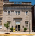 Bradford, Pennsylvania, USA July 5, 2023 The Bradford Era building, the town newspaper, founded in 1875