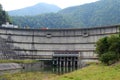 Bradisor Dam on the Lotru river