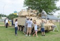 Bradley Fighting Vehicle display