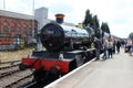 Bradley Manor steam train Severn Valley Railway.