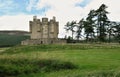 Braemar Castle in Cairngorms National Park in Grampian Mountains in Scotland Royalty Free Stock Photo