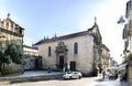 Braga, Portugal. August 14, 2017: Side of the church called de l