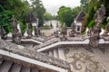 Braga, Portugal. Bom Jesus do Monte. The Staircases of Virtues