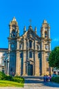 BRAGA, PORTUGAL, MAY 22, 2019: View of convent of congegates in Braga, Portugal