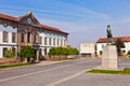 Braga, Portugal. Populo Church. Mannerist, rococo and neoclassical architecture Royalty Free Stock Photo