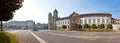 Braga, Portugal. Populo Church. Mannerist, rococo and neoclassical architecture Royalty Free Stock Photo