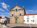 Braga, Portugal. Sao Paulo Church. 16th century Mannerist style religious building Royalty Free Stock Photo