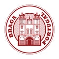 Braga, Portugal stamp