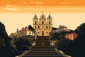 Braga\'s Splendor: Minimalist Tribute to Bom Jesus do Monte