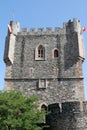 Braganca Castle, Tras-os-Montes, Portugal's national monument Royalty Free Stock Photo