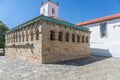 Exterior view at the Domus Municipalis, a Romanesque civic architecture building, an eloquent extension of the medieval prison