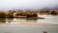 The Brahmaputra river Royalty Free Stock Photo