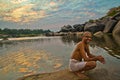 A Brahmin of Hampi, Karnataka, India