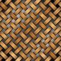 Braided Wooden Background