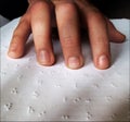 Braille Royalty Free Stock Photo