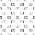 Braille pattern, simple style Royalty Free Stock Photo