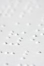 Braille text Royalty Free Stock Photo