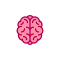 Human brain icon Royalty Free Stock Photo