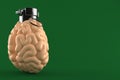 Brain bomb Royalty Free Stock Photo