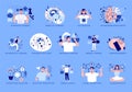 Brain Color Icons Collection