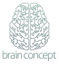 Brain computer circuit design