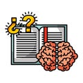 Brain creativity idea Royalty Free Stock Photo
