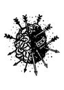 Brain Dead design Art Illustration