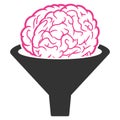 Brain Filter Vector Icon