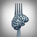 Brain Food Symbol Royalty Free Stock Photo